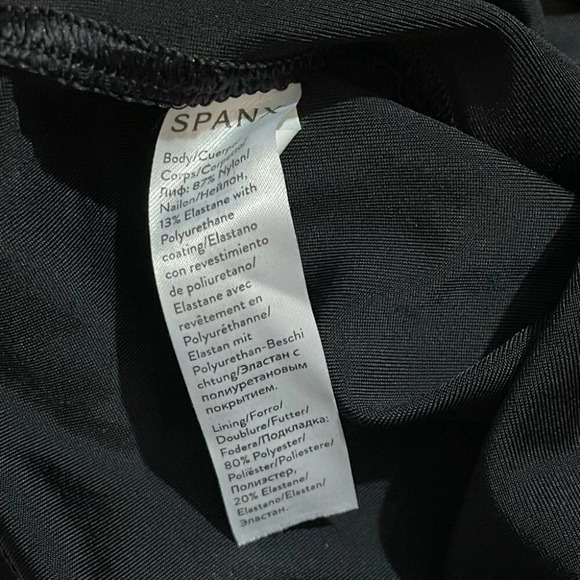 Spanx shape Faux Leather Leggings Black Size Small - Picture 6 of 6